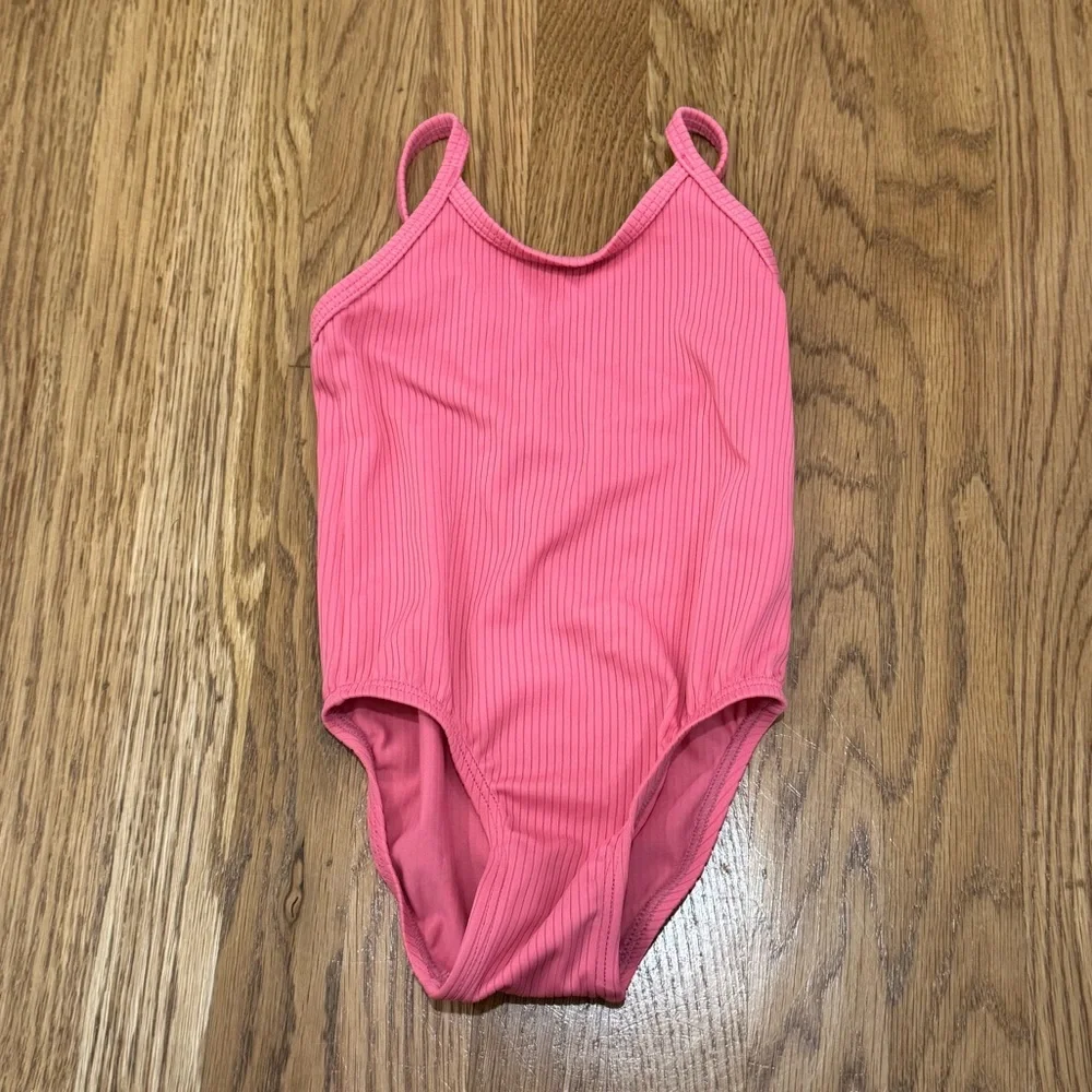 4/$20 Old Navy toddler girls swimsuit pink 18-24 months NWOT
